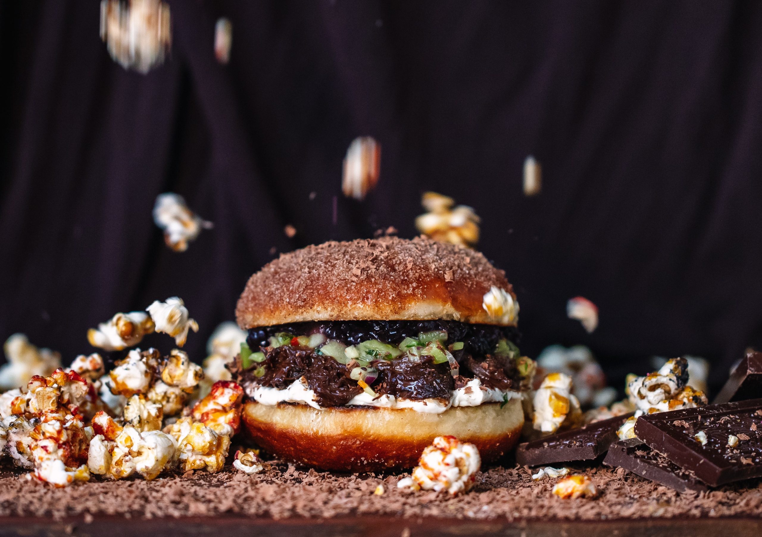 The Greenman Burger Wellington Willy Wonka Kapuraburgers