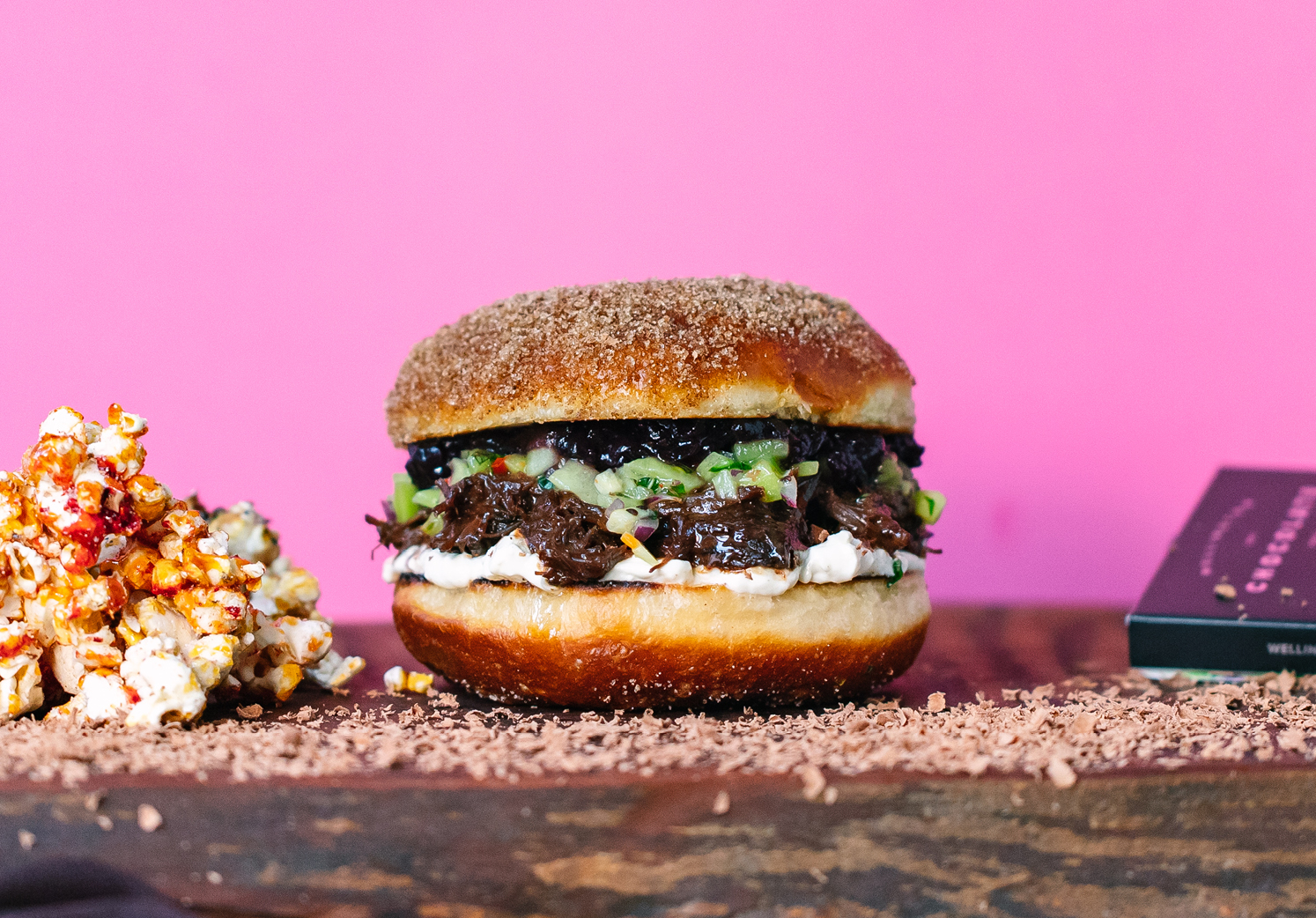 The Greenman Burger Wellington Willy Wonka Kapuraburgers